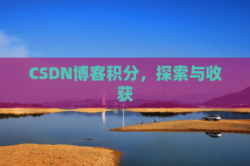 CSDN博客积分，探索与收获